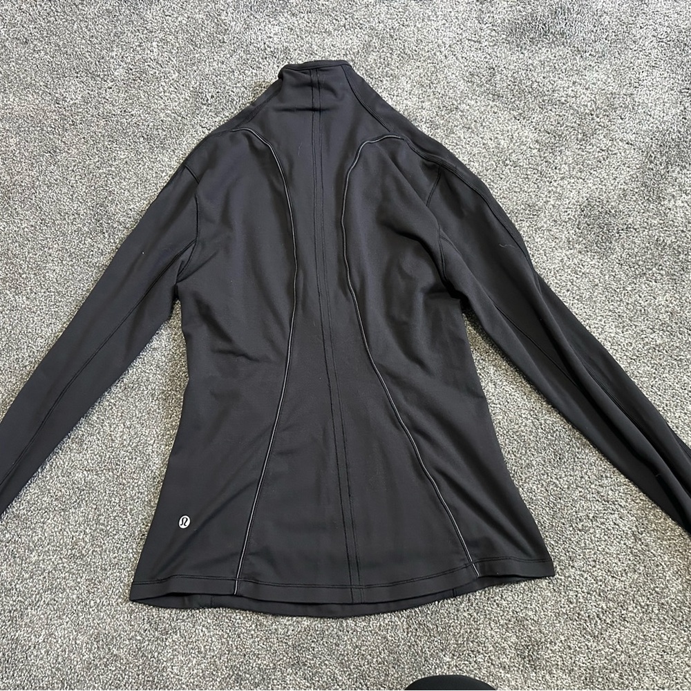 ✨Lululemon Run Briskly 1/2 Zip Black size 6 - Picture 8 of 11